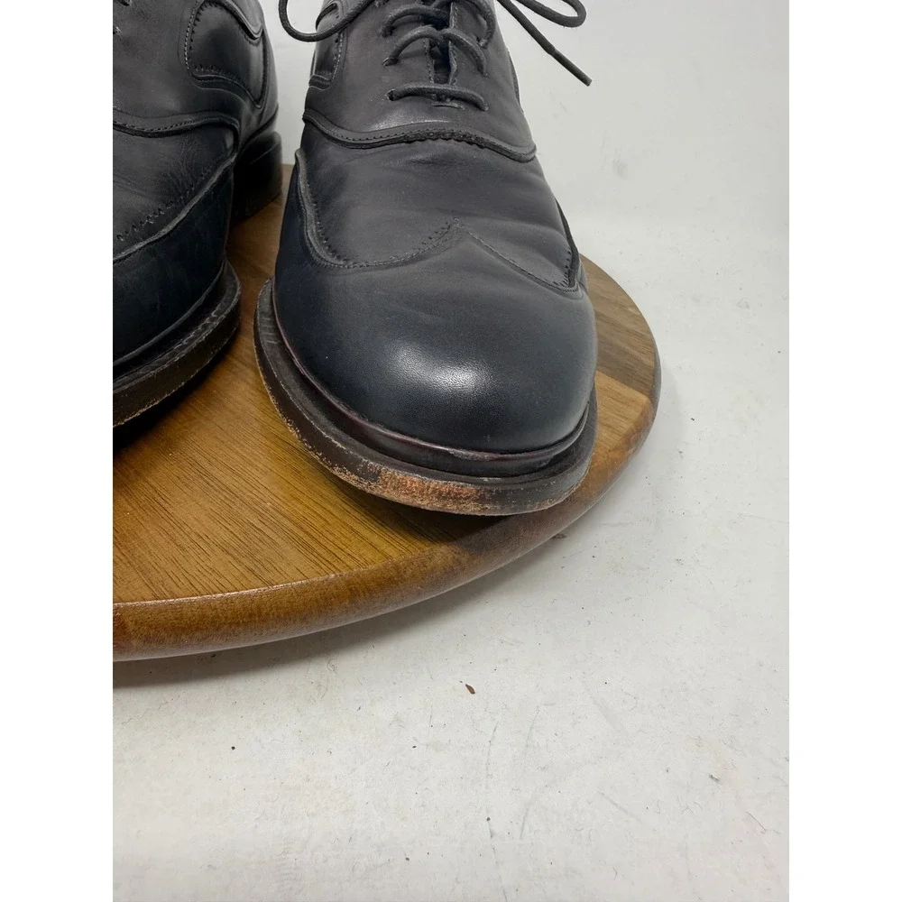 Cole Haan Mens Grand 360 Dark Brown Leather Wingtip Oxford Shoes C28646 9.5 M